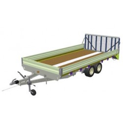 Remorque Espace vert utilitaire roues dessous TRELGO-FRANC PJD 250.