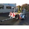 REMORQUE Porte panneaux chantier