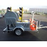 REMORQUE Porte panneaux chantier