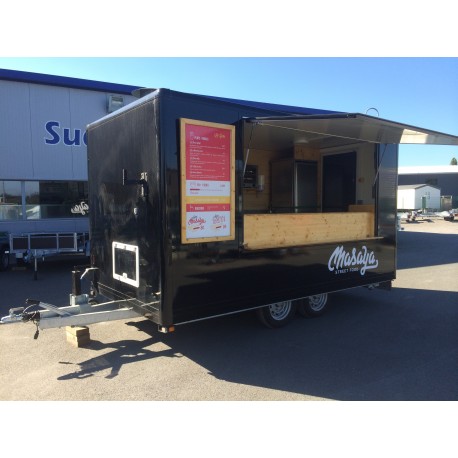 Remorque magasin Food truck.