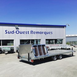 Remorque porte Hélicoptère