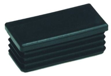 bouchon pour tube rectangulaire 80x50 blanc plastique Capuchon Bouchons 10 Stck
