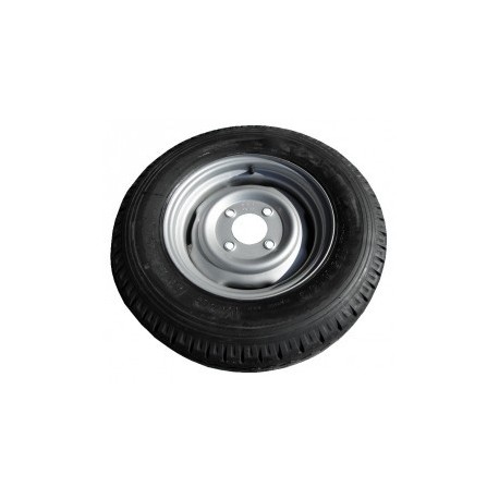 Roue complète 185R14 8PR 4T130 ET20  - Vente accessoires remorques en ligne