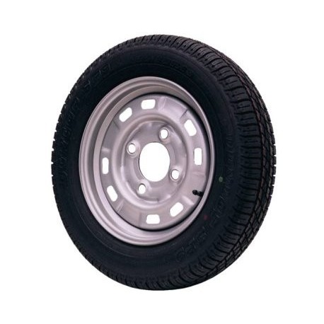 Roue complète 185/70R13 4T100 ET30  - Vente accessoires remorques en ligne