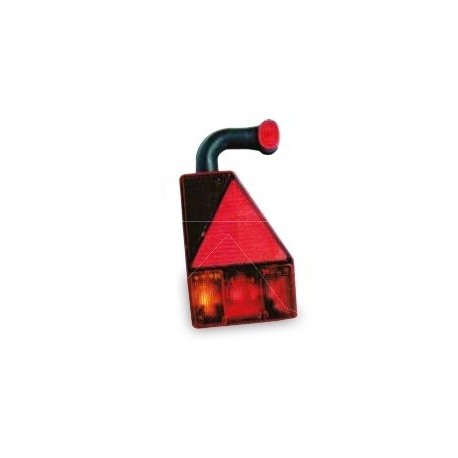 Cabochon de feu multifonctions EARPOINTS DROIT pour remorques IFOR WILLIAMS   - Vente accessoires remorques en ligne