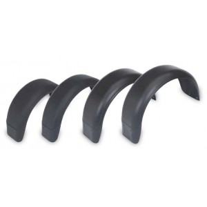 Garde boue simple pour remorques IFOR WILLIAMS Beavertails, Boxvan 12", CT166, CT167, gamme DP, Eurolight 10" et 13"...
