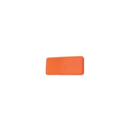 Catadioptre autocollant orange 1220084 / rulquin  Ref 3436A  - Vente accessoires remorques en ligne