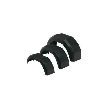 Garde boue 8 noir simple  - Vente accessoires remorques en ligne