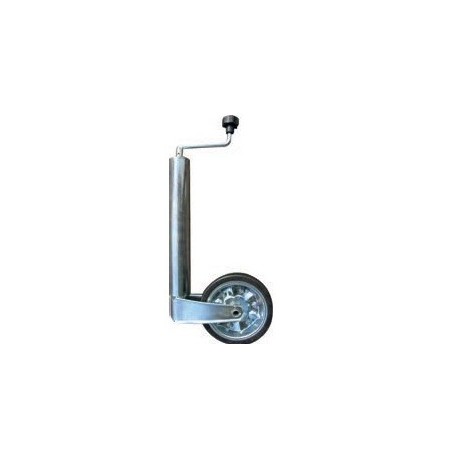 Roue jockey diamètre 60 200 x 65   - Vente accessoires remorques en ligne