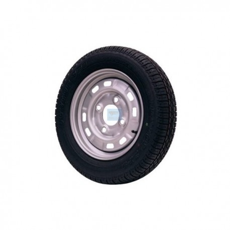 Roue complète 155 / 70 x 12 4.5J 4T130 ref.0056559  - Vente accessoires remorques en ligne