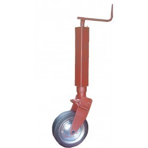 Roue jockey carré 70 relevable ref.270 61C  ref.5165