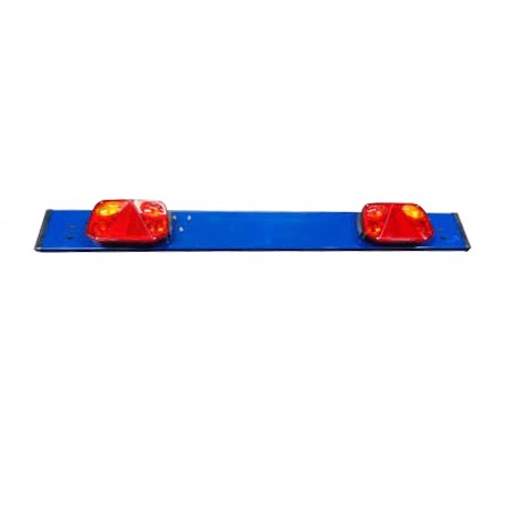 Plaque de feux complète SUN WAY L : 1400  - Vente accessoires remorques en ligne