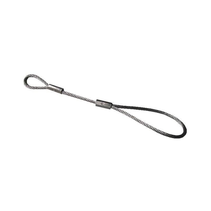 Câbles De Sécurité En Acier Inoxydable 316 - Lot De 8 Avec Vis - Pour Bateaux, Remorques, Vélos Et Véhicules