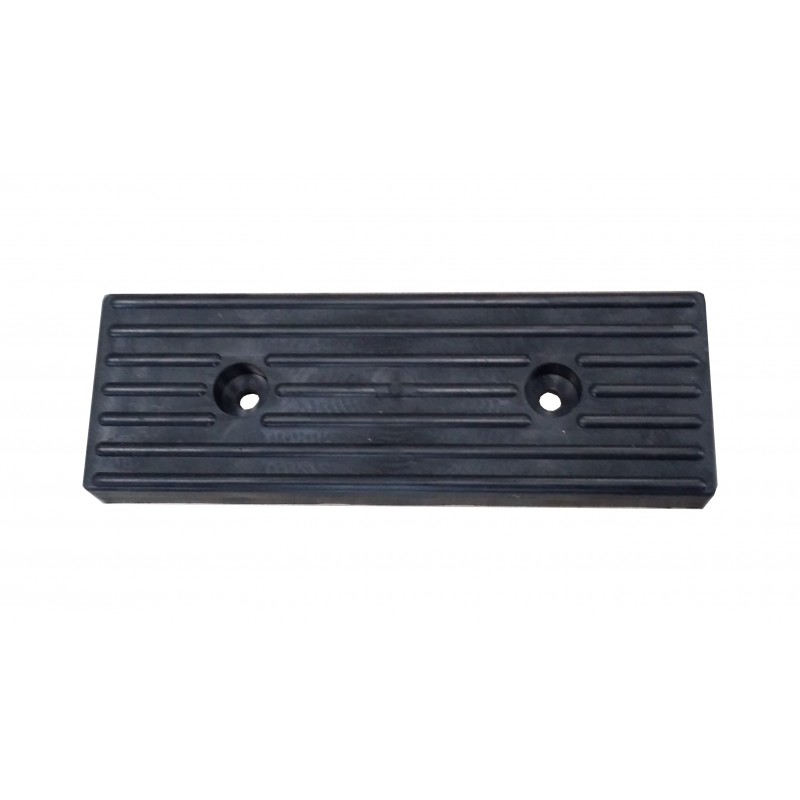 Patin de butée d'étrave 130x100mm pour remorque Mecanorem - Rouleaux et