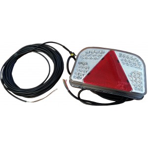 Feu à éclat de signalisation led pour pose sur pare soleil SWP3® 12V.