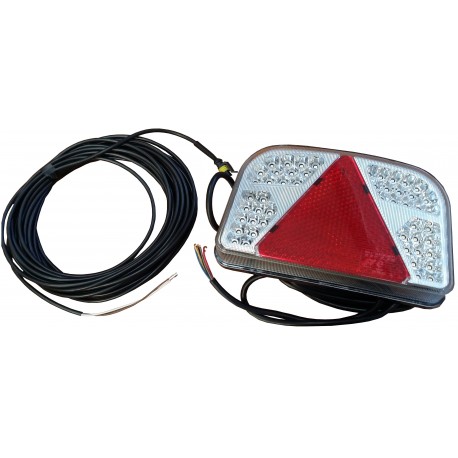 feux de remorque étanches à LED multifonctions avec éclaireur de plaque ,  cbs ,rocca , Sunway , Kimple , aigle pecheur