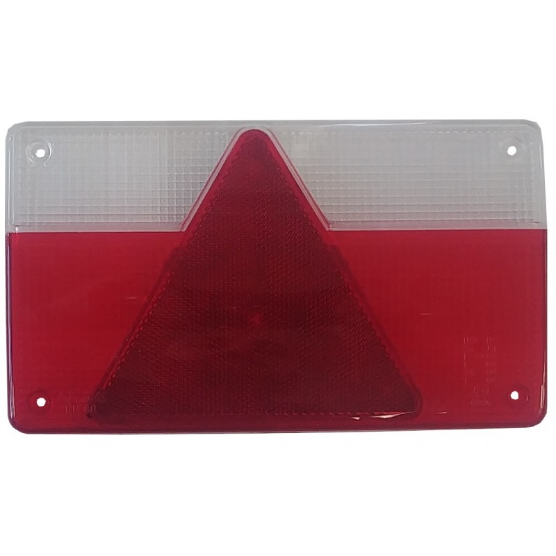 AJBA Cabochon Feu Arrière Gauche FP82 - Clignotant, Stop, Croisement, Anti-Brouillard - 237x138mm