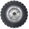 Roue complète 18-7x6 pneu plein CONTINENTAL roulement à aiguilles 45x200