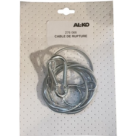Câble de rupture 1900mm AL-KO  - Vente accessoires remorques en ligne