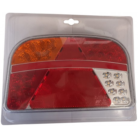 Feu 6 fonctions LED GAUCHE DAFA DF-TRS001 précâblé  - Vente accessoires remorques en ligne