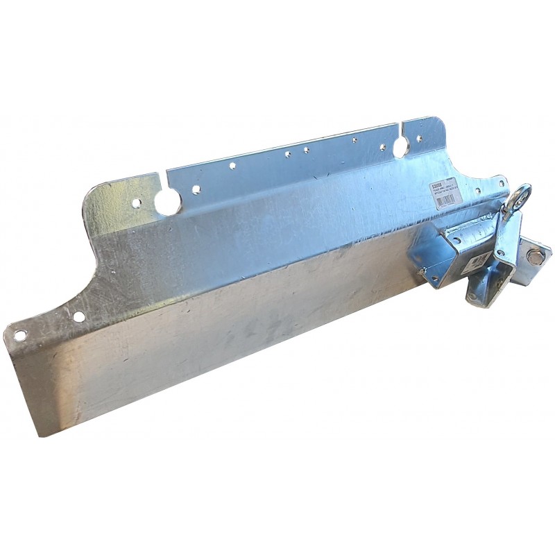 Pinces pour plaque d'immatriculation pour plaque 520x110 mm pour remorque pack = 2 pces
