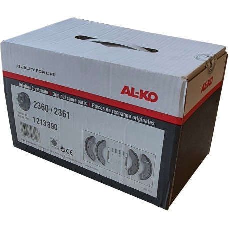 Kit mâchoires AL-KO 2360-2361 avec ressorts  - Vente accessoires remorques en ligne