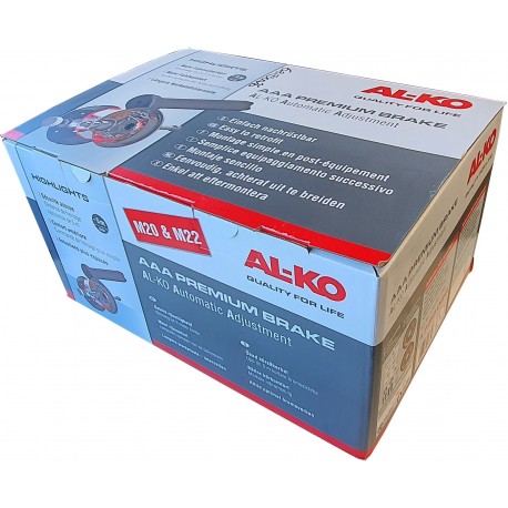 Kit frein complet AL-KO 2051 AAA à rattrapage d'usure automatique  - Vente accessoires remorques en ligne