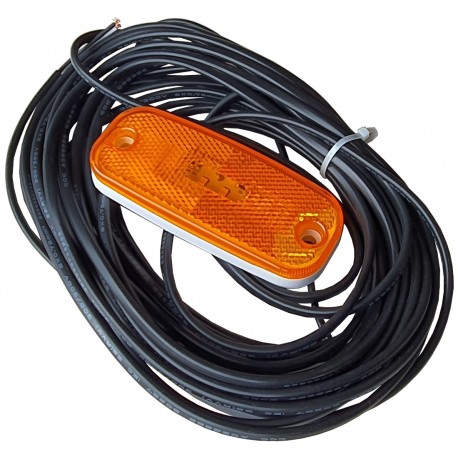 Feux latéral orange étanche LED DAFA SUNWAY (Fil 8500mm)  - Vente accessoires remorques en ligne