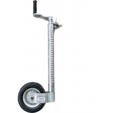 Roue jockey IFOR WILLIAMS annelée  - Vente accessoires remorques en ligne