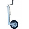 Roue Jockey Ø48 tube lisse IFOR WILLIAMS