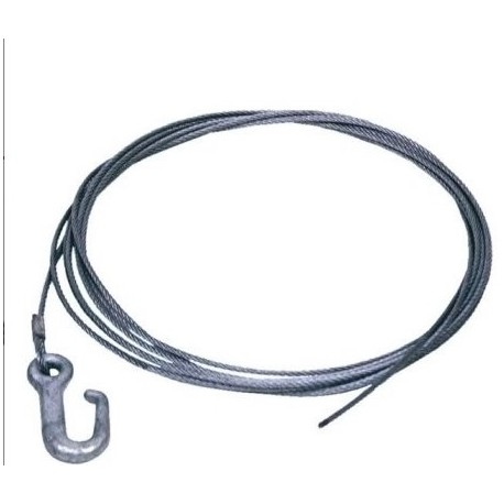 Câble de treuil LIDER diamètre 7  - Vente accessoires remorques en ligne
