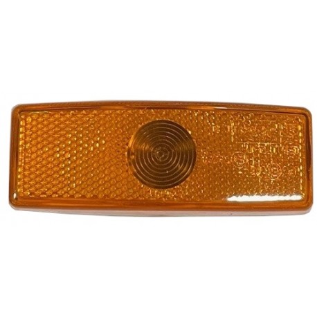 Feu de position AJBA FL80 latéral orange + catadioptre  - Vente accessoires remorques en ligne