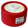 Galet 185 Polyamide bi-matière rouge MECANOREM