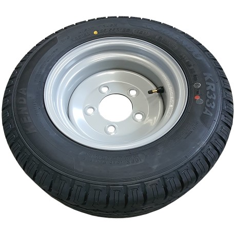 roue de remorque 12 pouces  - Vente accessoires remorques en ligne