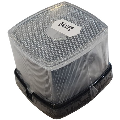 Feu position carré blanc RADEX 910  - Vente accessoires remorques en ligne