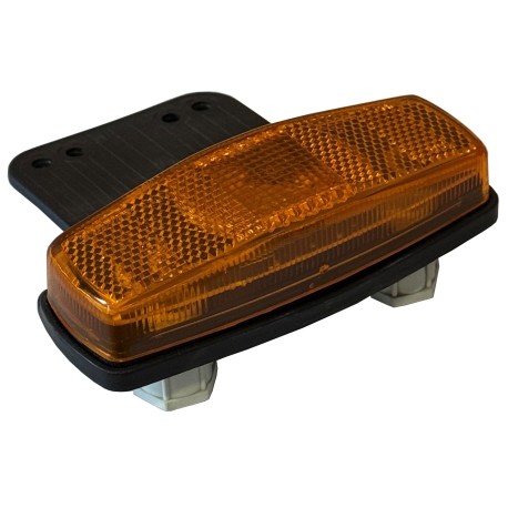 Feu de position latéral orange  - Vente accessoires remorques en ligne