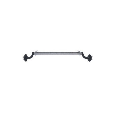Essieu complet TRIGANO 4T130 pour remorque NLC1510  - Vente accessoires remorques en ligne