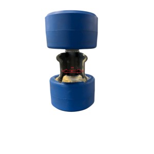 Ensemble 2 galets 120 bi-matière MECANOREM