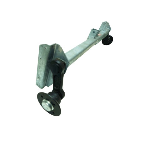 Essieu complet 500KG pour remorques IFOR WILLIAMS P6e et BV64e équipées de roues 145R10  - Vente accessoires remorques en ligne